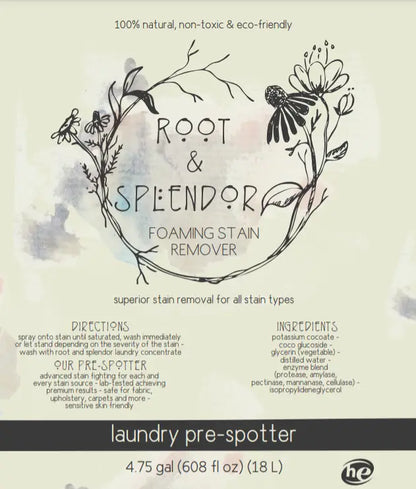 Laundry Pre-Spotter Stain Remover | Root & Splendor