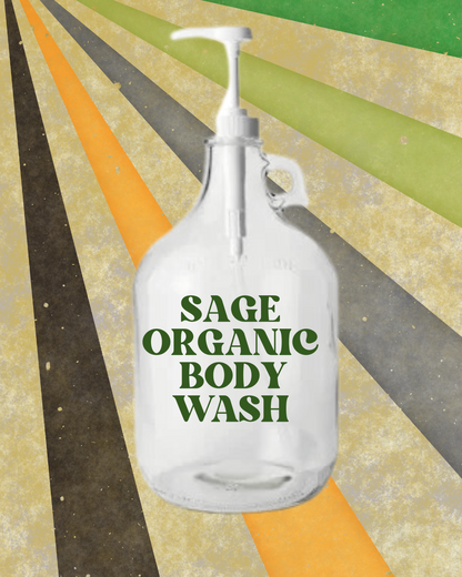 Sage Organic Body Wash | Vermont Soaps