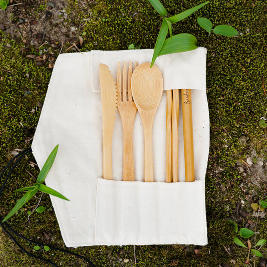 Travel Cutlery Set | Bamboo Switch